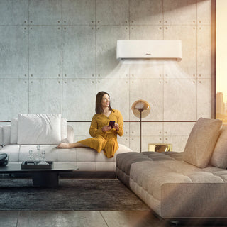 Condizionatore Hisense IQ PLUS dual split 9000+12000 BTU inverter A++ wifi unità esterna 4.1 kW Hisense