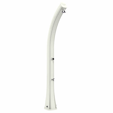 Doccia solare da giardino Arkema Happy XL con lavapiedi 44 litri bianco