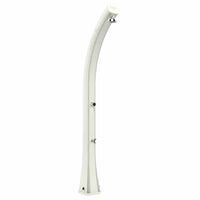 Doccia solare da giardino Arkema Happy XL con lavapiedi 44 litri bianco