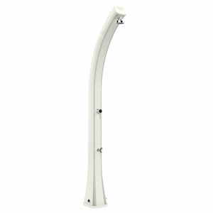 Doccia solare da giardino Arkema Happy XL con lavapiedi 44 litri bianco