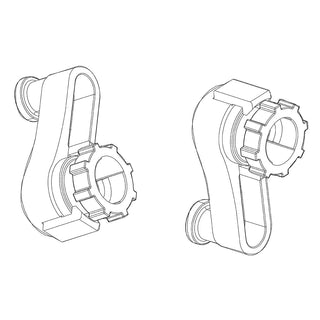 Fissaggio controplacca OLI per cassette di scarico Wc OLI74 PLUS  OLI