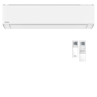 Condizionatore Panasonic Etherea dual split 15000+18000 BTU inverter A++ wifi unità esterna 5.2 kW Bianco Opaco Panasonic