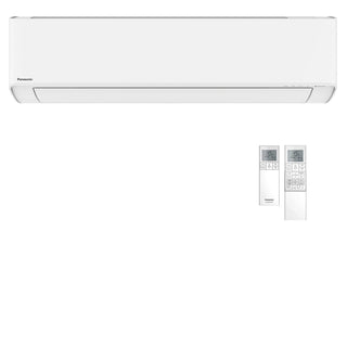 Condizionatore Panasonic Etherea dual split 15000+18000 BTU inverter A++ wifi unità esterna 5.2 kW Bianco Opaco Panasonic