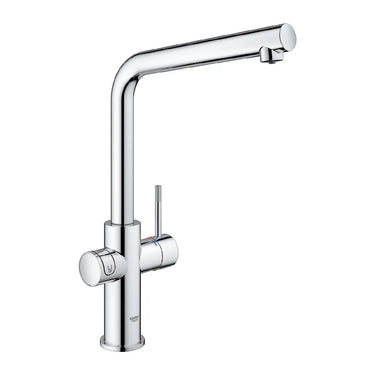 Depuratore acqua Grohe Blue Home set miscelatore lavello cucina + filtro e frigo