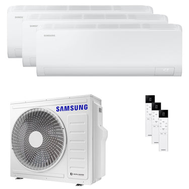 Condizionatore Samsung Cebu S2 trial split 12000+12000+12000 BTU inverter A++ wifi unità esterna 8 kW