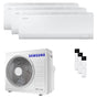 Condizionatore Samsung Cebu S2 trial split 12000+12000+12000 BTU inverter A++ wifi unità esterna 6.8 kW