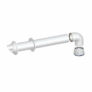 Kit scarico fumi coassiale parete orizzontale ø 60/100 M/F caldaie a condensazione IMMERGAS