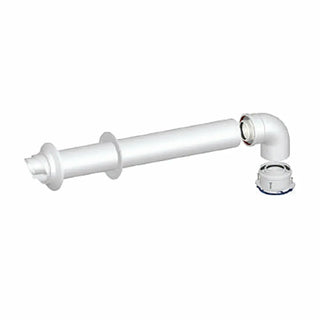 Kit scarico fumi coassiale parete orizzontale ø 60/100 M/F caldaie a condensazione IMMERGAS Stabile