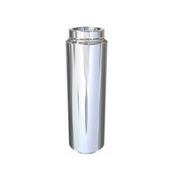 Attraversamento a tetto inox ventilato diam. 300 mm scarico fumi stufa a pellet e caldaia a pellet
