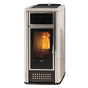 Stufa a pellet Klover Belvedere 28  23,7 kW  acqua+aria+kit acs avorio Klover
