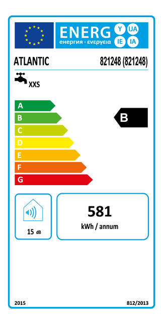 Scaldabagno elettrico EGO Atlantic 15 litri rapido sopralavello garanzia 2 anni