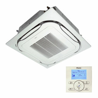 Daikin cassetta round flow 18000 BTU unita' interna condizionatore inverter comando a filo Daikin