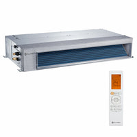 Condizionatore canalizzabile Clivet DUCT 2 dual split 18000+18000 BTU inverter A+  unità esterna 12.3 kW