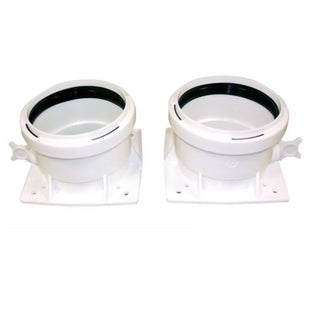 Kit sdoppiato scarico fumi tubi separati 80/80 sdoppiatore per caldaia Ferroli a condensazione Divacondens Ferroli