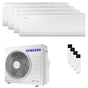 Condizionatore Samsung Cebu S2 quadri split 9000+9000+9000+12000 BTU inverter A++ wifi unità esterna 8 kW