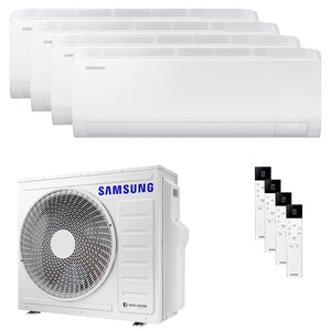 Condizionatore Samsung Cebu S2 quadri split 9000+9000+12000+12000 BTU inverter A++ wifi unità esterna 8 kW