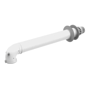 Kit scarico fumi coassiale ø 60/100 mm per scaldabagno Ferroli Kona 