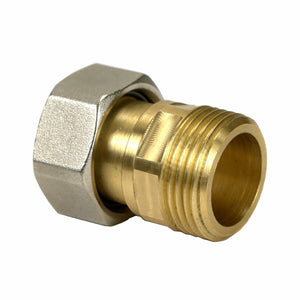 Raccordo Enolgas Reverso girello M 1" x 1" per valvole a sfera ideale per collettore caldaia e ventilconvettori