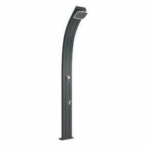 Doccia solare da giardino Arkema Spring A120 con lavapiedi 25 litri Antracite Arkema