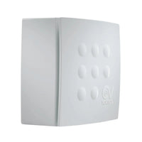 Aspiratore centrifugo Vortice VORT QUADRO Micro 100 T da condotto con Timer Ø 100 mm  Vortice