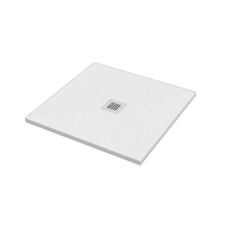 Piatto doccia Ercos Stone 800x800 Quadrato Bianco Opaco Ercos