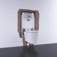 Cassetta di risciacquo OLI OLI74 PLUS SIMFLEX ad incasso per sanitari sospesi