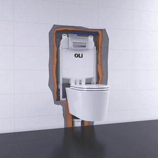 Cassetta di risciacquo OLI OLI74 PLUS SIMFLEX ad incasso per sanitari sospesi