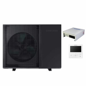 Pompa di calore aria acqua Samsung EHS Mono HT Quiet 14 kW monoblocco monofase R32 A++ ad alta temperatura