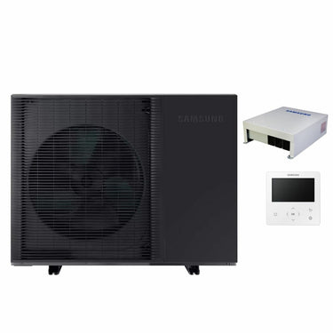 Pompa di calore aria acqua Samsung EHS Mono HT Quiet 8 kW monoblocco monofase R32 A++ ad alta temperatura
