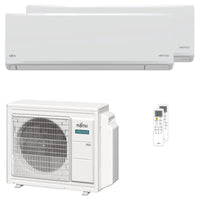 Condizionatore Fujitsu Serie KN WiFi dual split 12000+12000 BTU inverter A++ wifi unità esterna 5.4 kW Fujitsu