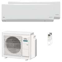 Condizionatore Fujitsu Serie KN WiFi dual split 12000+12000 BTU inverter A++ wifi unità esterna 5.4 kW
