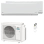 Condizionatore Fujitsu Serie KN WiFi dual split 12000+12000 BTU inverter A++ wifi unità esterna 5.4 kW Fujitsu