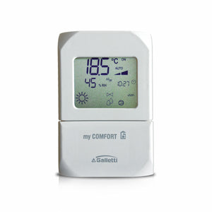Comando elettronico Galletti Mycomfort Base a microprocessore con display LCD