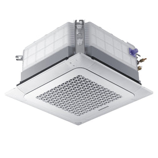 Condizionatore Samsung Cassetta 4 Vie Mini WindFree commerciale 12000 BTU inverter A++ unità esterna 3,5 kW