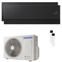 Condizionatore Samsung WindFree Première dual split 9000+9000 BTU inverter A+++ wifi unità esterna 5 kW Soapstone Charcoal