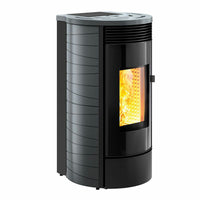 Stufa a pellet Caminetti Montegrappa Gassa M MW22 AUP 19,7 kW  Idro Sugar