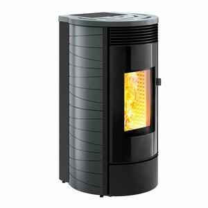 Stufa a pellet Caminetti Montegrappa Gassa M MW22 AUP 19,7 kW  Idro Sugar Caminetti Montegrappa