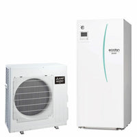 Pompa di calore aria acqua Mitsubishi Electric Ecodan 6 kW splittata con Hydrotank 170 lt R32 Inverter A++