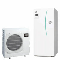 Pompa di calore aria acqua Mitsubishi Electric Ecodan 6 kW splittata con Hydrotank 170 lt R32 Inverter A++ Mitsubishi Electric
