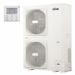 Pompa di calore aria acqua Ferroli Omnia M 3.2 30 kW Monoblocco Trifase Inverter R32 A+