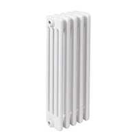 Radiatore a colonna in acciaio Ercos Comby 5 elementi 4 colonne interasse 1435 mm