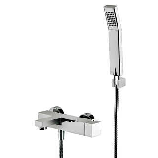 Miscelatore vasca con set doccia Paffoni EL026 con deviatore 