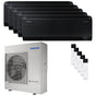 Condizionatore Samsung Windfree Black penta split 7000+7000+7000+12000+12000 BTU inverter A++ wifi unità esterna 10 kW