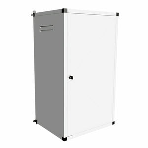 Box copricaldaia copriscaldino copriscaldabagno universale bianco H 85 cm - L 50 cm - P 32 cm