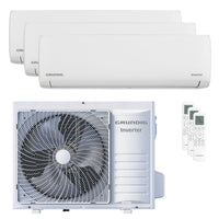 Condizionatore Grundig PROLOGUE MULTI GR-7 9000+9000+12000 BTU R32 Inverter WiFi A++ Unità esterna 7 kW