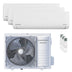 Condizionatore Grundig PROLOGUE MULTI GR-7 9000+9000+12000 BTU R32 Inverter WiFi A++ Unità esterna 7 kW