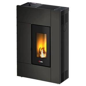 Stufa a pellet CADEL Spirit 5 ad aria 5,1 kW - con WiFi ANTRACITE