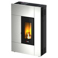 Stufa a pellet CADEL Spirit 5 ad aria 5,1 kW - con wifi BIANCO
