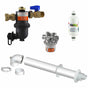 Kit installazione caldaia con defangatore - dosatore di polifosfati - neutralizzatore di condensa - scarico fumi coassiale universale accessori climamarket.it