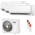 Condizionatore Ferroli Giada trial split 12000+12000+12000 BTU inverter A+ wifi unità esterna 7.9 kW